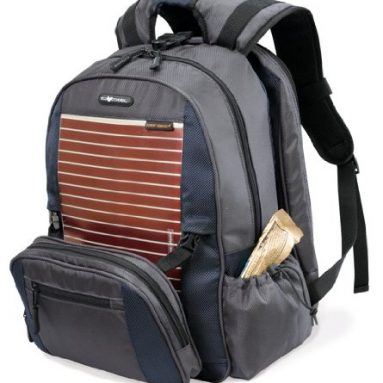 Solar Panel Outdoor Charging Hiking 17 Inch Backpack