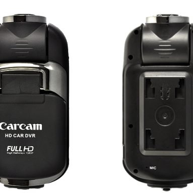 HD Car DVR Dashcam – Rotating Screen, Wide Angle Lens