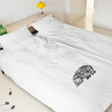 Sleeping cat print