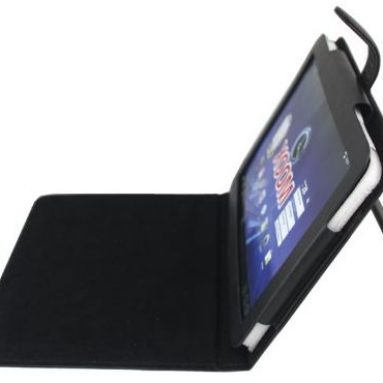 Leather Flip Carry Case For The Motorola Xoom Google Android 3.0