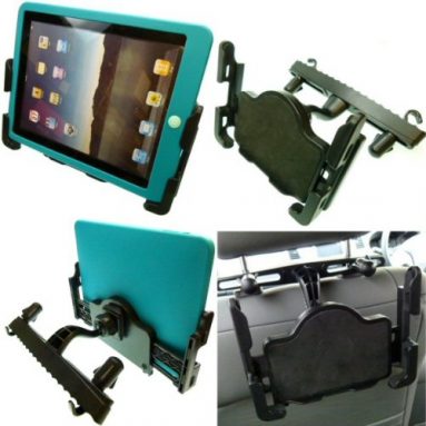 Car Headrest Tablet Mount for iPad Mini iPad 2 iPad 3 & iPad 4th Gen