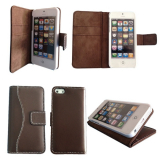 Luxury Genuine Top Lambskin Leather Case for iPhone 5