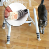 16 Chair Socks with Cat Paw Design