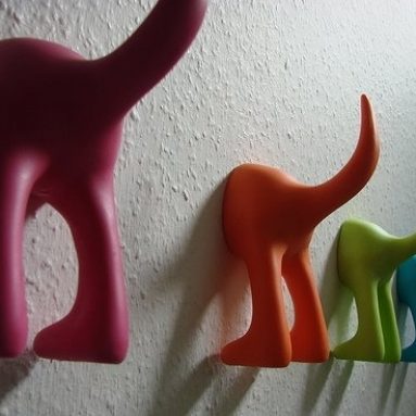 Dog Tail Hooks Assorted Colors Pet Leash