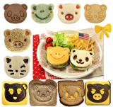 Animal Friends Food Deco Cutter and Stamp Kit