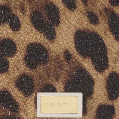 Dolce & Gabbana Leopard-print leather iPad case