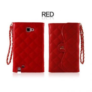Red  Wallet Case for Samsung Galaxy S3 III