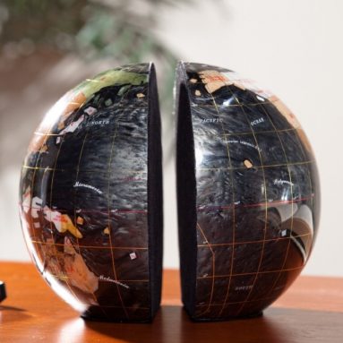 Gemstone Globe Bookend