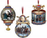 “Home For The Holidays” Civil War Ornament Set