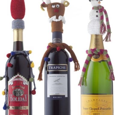 HOLIDAY BOTTLE TOPPERS