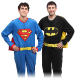 Superhero Union Suit Fleece Pajamas