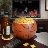 Basketball Ceramic Snack Bowl