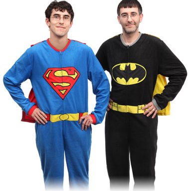 Superhero Union Suit Fleece Pajamas