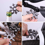 18-in-1 Snowflake Stainless Steel Multi-Tool Incredible Snowboarding Screwdriver