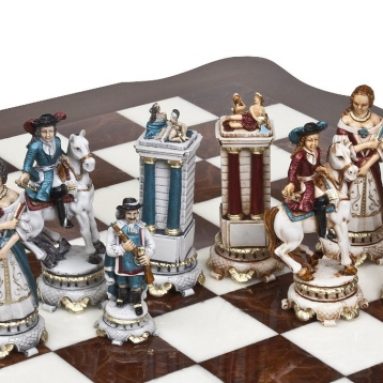 The Sun King Louis the XIV Luxury Chessmen