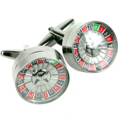 Roulette Wheel Cuff Links