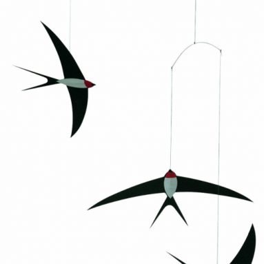 Flensted Mobiles Nursery Mobiles, Swallow Mobile