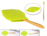 Toothbrush with Silicone Leaf Cup and Cover