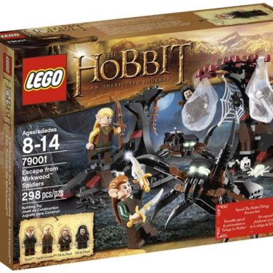 LEGO The Hobbit Escape from Mirkwood Spiders