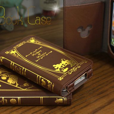 Disney Character Old Book Case for iPhone 4S/4