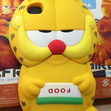 Garfield Cartoon Figure 3D Hard Shell Case for iPhone 4/4S