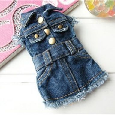 Jeans Dress Shaped Bag for iPhone