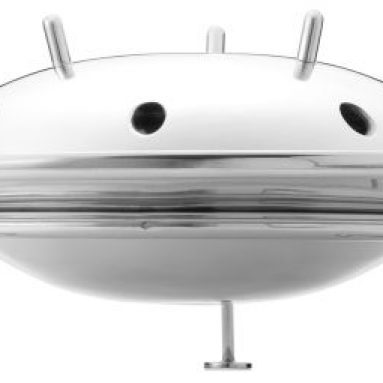 SILVER FLYING SAUCER BOWL