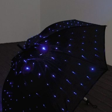Twilight Umbrella – Blue LED Gadget