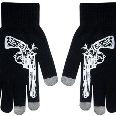 Touch Screen Knit Gloves with Conductive Fingertips