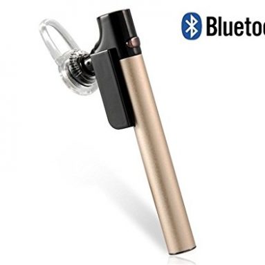 2-in-1 Clip Design Mini Stereo Bluetooth Headset