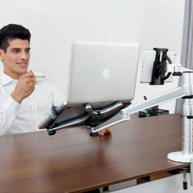 2 in 1 Laptop tablet Bed