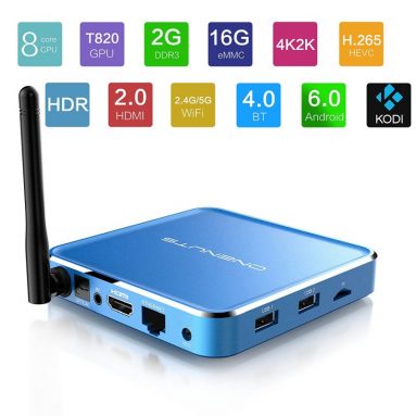 2-in-1 Octa Core Streaming Media Player & Game Android TV Box