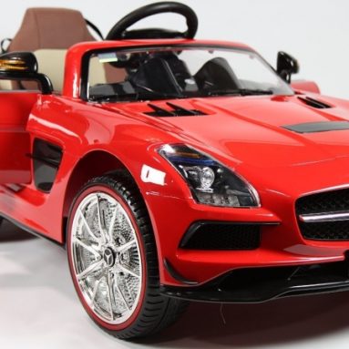 Luxurious Electric Red Mercedes Car for Kids