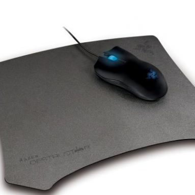Razer gaming mouse and pad