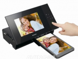 Frame digital photo frame ‘Combi’ with a printer