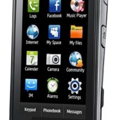 Touchscreen phone ‘Samsung Monte’