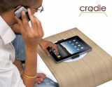 Lightweight lap desk ‘Cradle’ for Apple iPad