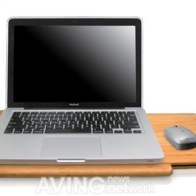 Macally bamboo lapdesk ‘EcoFad’ for netbooks