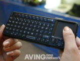 Lapara 2.4GHz wireless mini keyboard with a touch pad