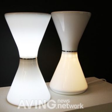 A hourglass-shaped interior LED lighting ‘Time Light’