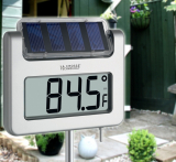 Solar Outdoor Thermometer