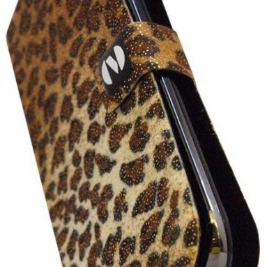 Samsung Galaxy S i9000 Novoskins iDiary Case Leopard Suede