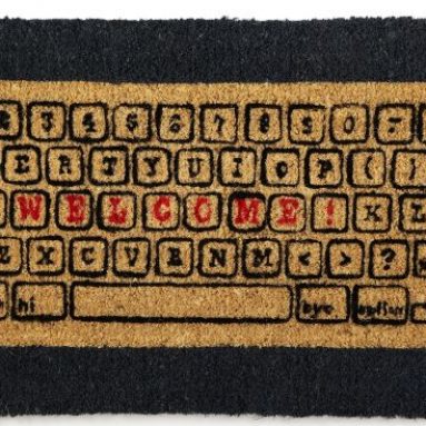 COMPUTER KEYBOARD DOORMAT