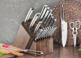22-Piece German Steel Forged Knife Block Set
