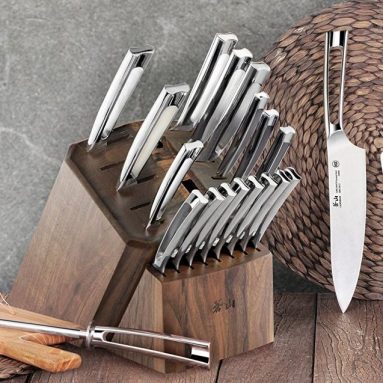 22-Piece German Steel Forged Knife Block Set