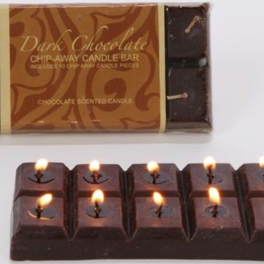 Chocolate Bar Candle