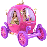 24 Volt Rechargeable Disney Princess Pink Carriage