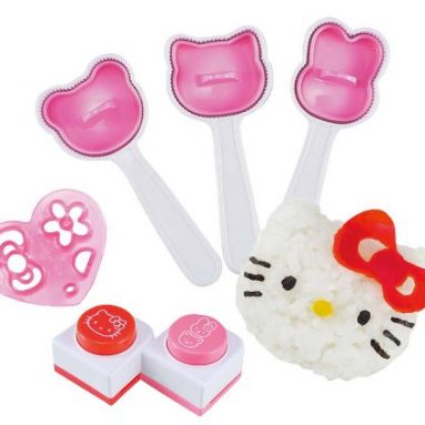 Hello Kitty Rice Ball Molds
