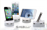 3 Port USB Hub stand for iPhone 5