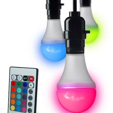 Remote Control Colour Changing LED Bulb